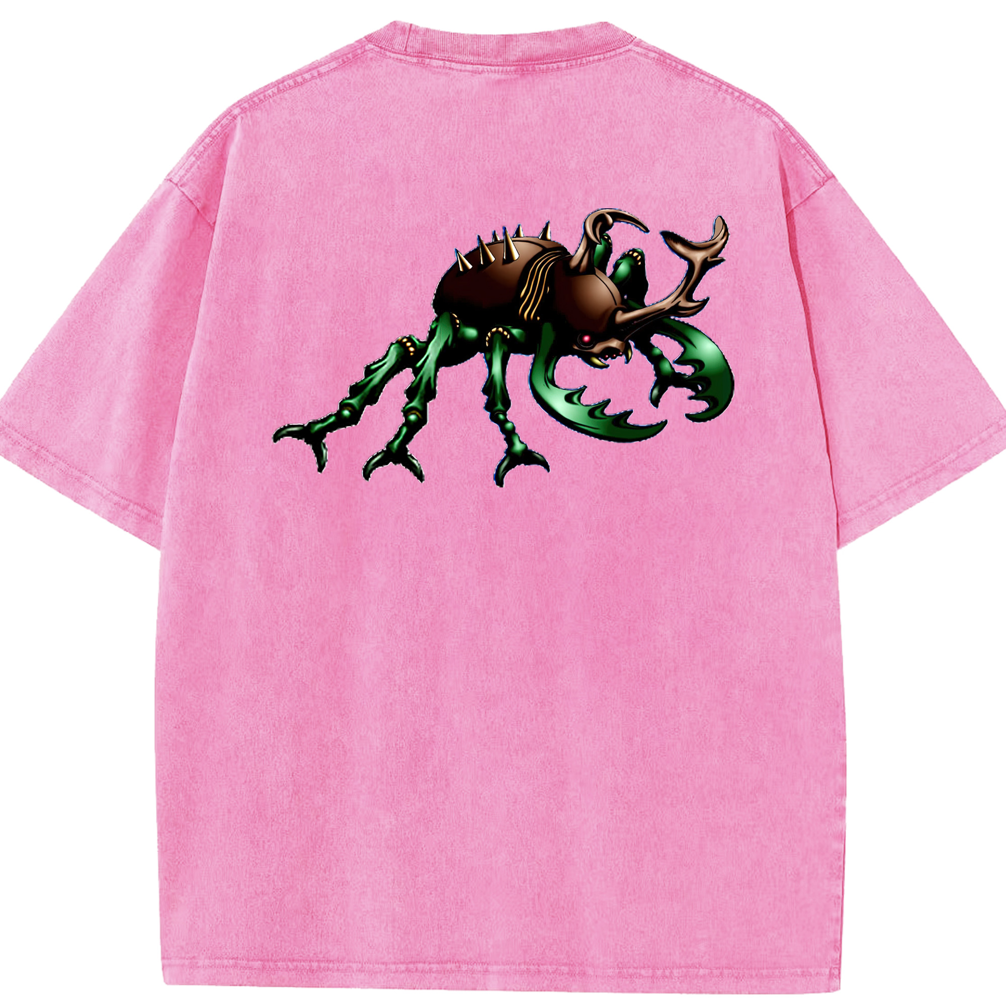 （画像用） 遊☆戯☆王 Yu-Gi-Oh! 綿100% ヴィンテージ風 半袖Tシャツ（背面プリント）